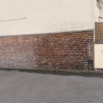 Hacking out old mortar